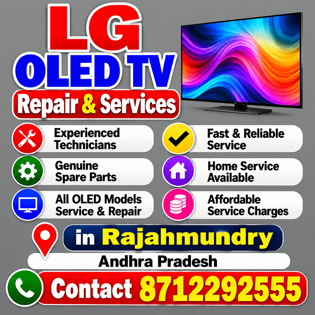 LG OLED48C1XTZ TV Repair in Rajahmundry Call : 8712292555
